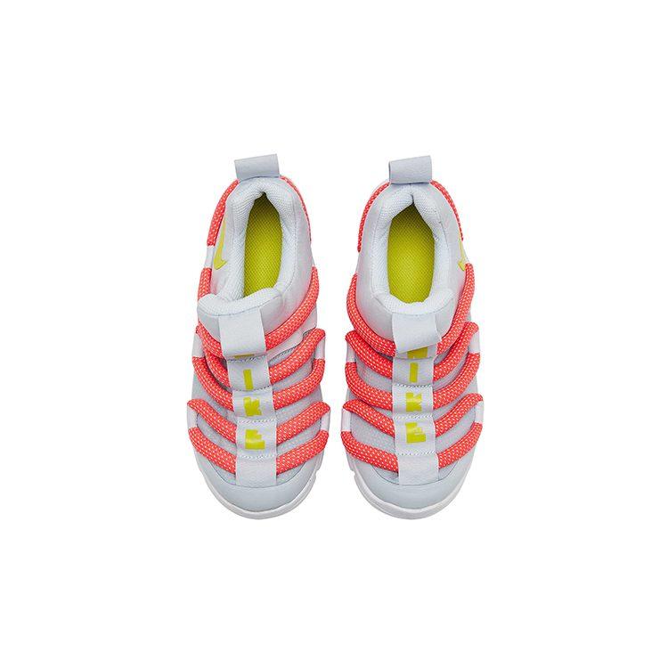 Nike Novice Abrasion Resistant Low Top Sports Casual Shoes Gray Red Children Aged 3 7 Years Old AQ9661-009