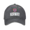 Unisex Women Norwegian Flag Norway Caps Merch Baseball Cap Retro  Trucker Hats Adjustable