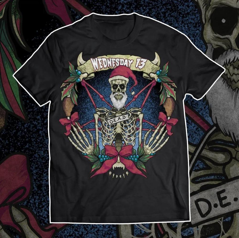 Happy Horrordays!!! Wednesday 13 Shirt Alternative Rock 90s SG279 Unisex T-Shirt