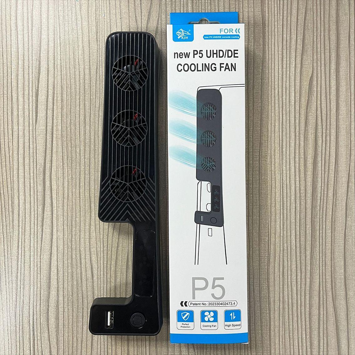 

Модернизированный тихий вентилятор охлаждения Аксессуары для PS5 Slim Disc/Digital Console белый