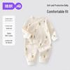 JOYNCLEON Newborn 100% Cotton Long-Sleeve Baby Romper