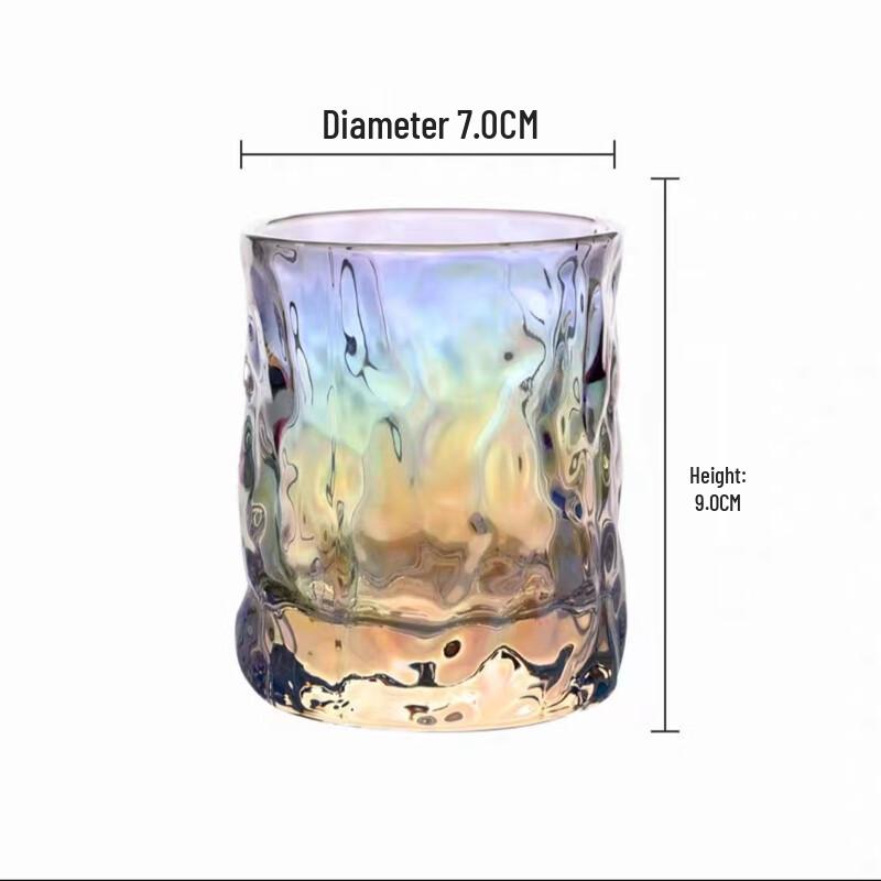 Glacier Style Glass Tumbler