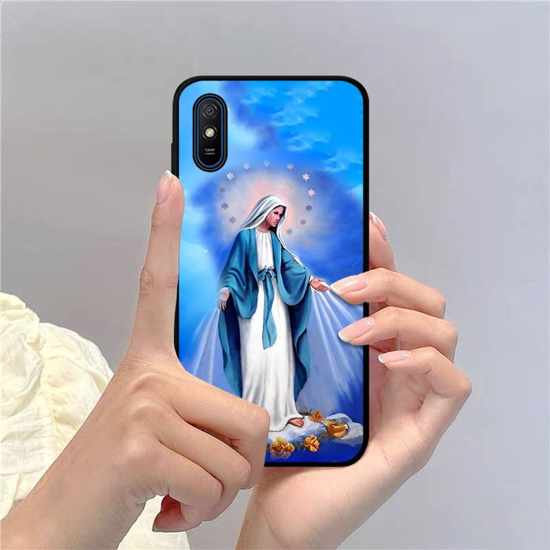Custodia per telefono Vergine Maria e Cristo per Redmi 9A 8A 7A 7 6A 5A 5 Plus 4X S2 GO K20 K30 6 Note 8 9 Pro Cover