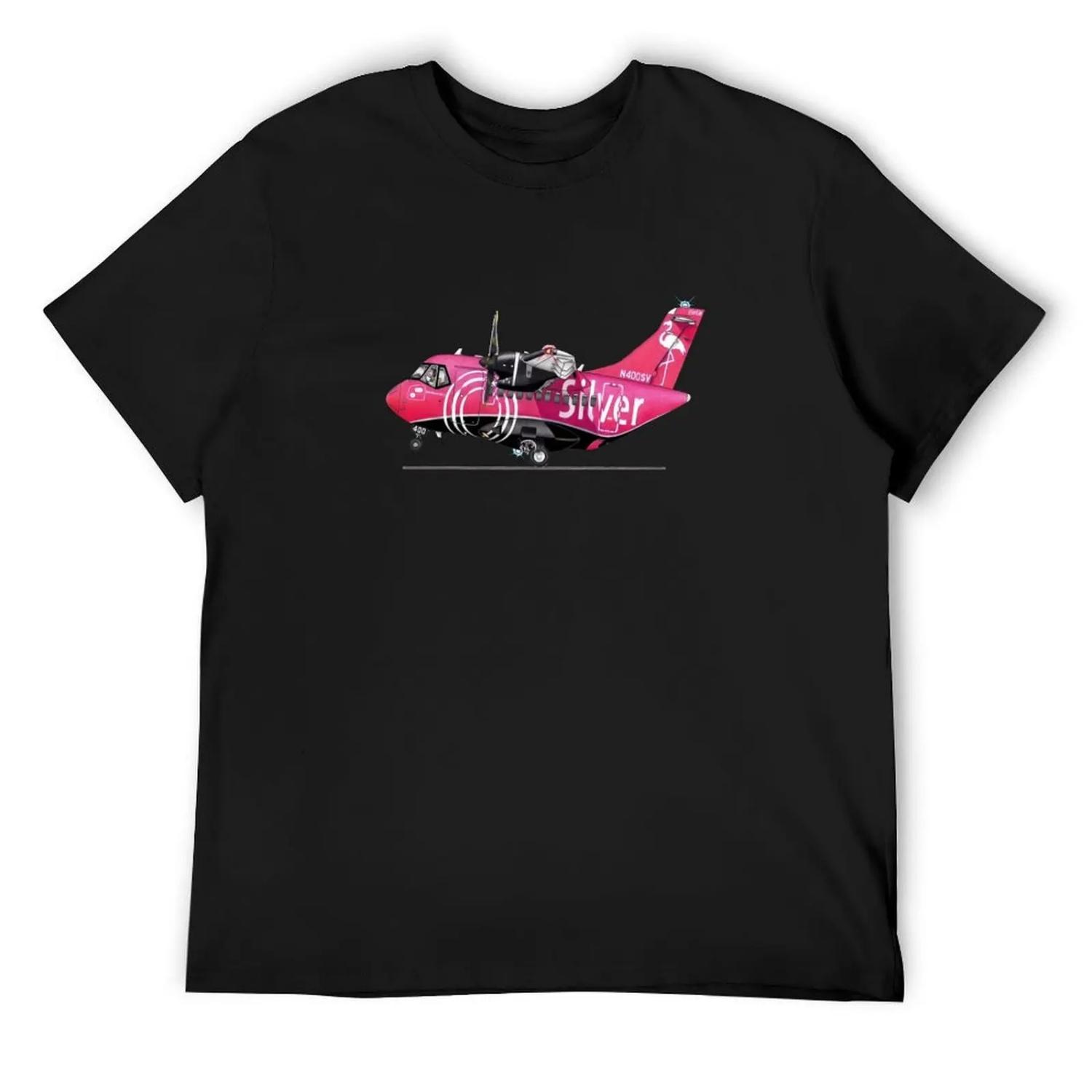 Рисунок футболки Silver Airways с ATR 42-600 S