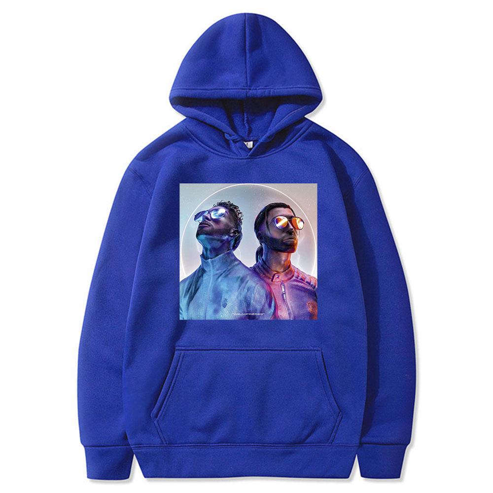 Le Monde Chico Album PNL Толстовка Французская рэп-группа Harajuku Хлопковая толстовка — фото 7