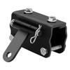 Universal Snowmobile Bumper Hitch Adjustable Heavy Duty Steel Towing Tool Snowmobile Bumper Hitch Stable Towing Support