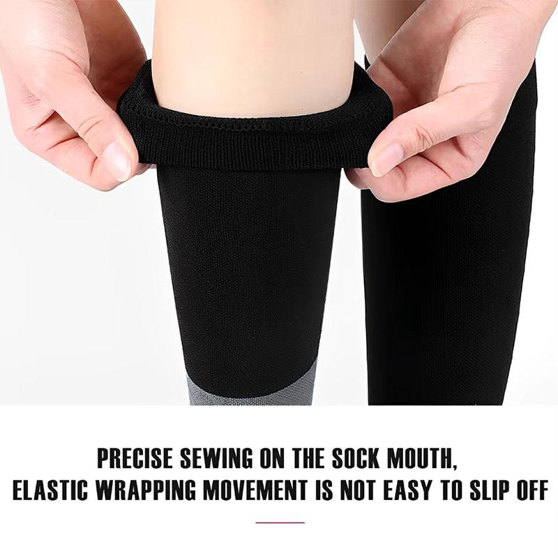 1Pair Calf Compression Sleeves 20-30Mmhg Leg Sleeve Socks for Men & Women Shin Splint Relief Varicose Vein & Fatigue Support