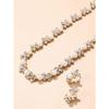 Necklace Jewellery Set for Women Latest Stylish Design Fancy Pearl Choker