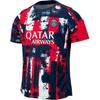 Academy Pro PSG Colorblock Crew Neck Soccer Jersey V1 Men Tops University-Red FN9657-411