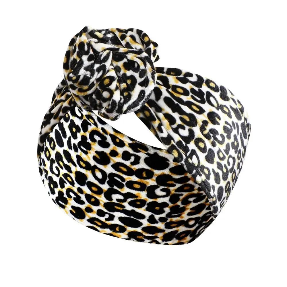 Cloth Fabric Wire Headbands High Quality Floral Metal Wire Hair Band Headwear Girl