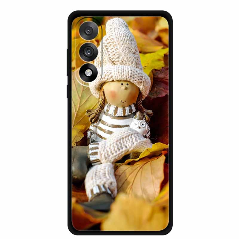 Christmas Phone Cases For OnePlus Nord 5 5G Case Shockproof Silicone Soft Black Cover Christmas Tree for 1+ Nord 5 5G Back Cover