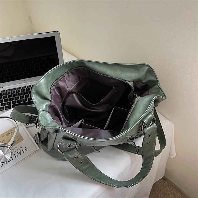 Yogodlns Fashionable Tote - Large Capacity Bag, Adjustable Strap, Compact Crossbody Purse, Stylish Everyday Wear