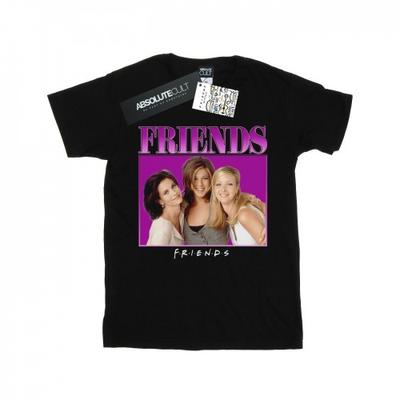 Damen/Damen Monica Rachel Phoebe Homage Boyfriend-T-Shirt aus Baumwolle