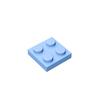 20Pcs  MOC Parts 3022 94148 Plate 2 X 2 Compatible Bricks DIY Assmble Building Blocks Particle Kid Puzzle Brain Toy Birthday Gif