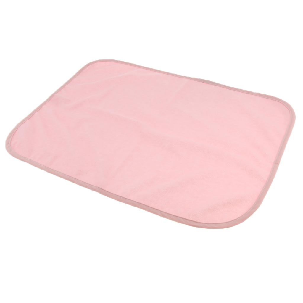 MagiDeal Bed Sheet Mattress Elderly Incontinence Pad Underpad Protector Pink