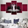 Canvas Painting 5 Pieces Wall Art Modern Home Decoration Racing Car 2022 Formula One World Championship Living Room Picture