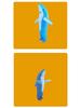 Hilarious Inflatable Shark Costume Plush Toy for Party or Halloween Performance