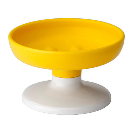 Buy IKEA LOSJÖN Soap Dish White Yellow at affordable prices — free