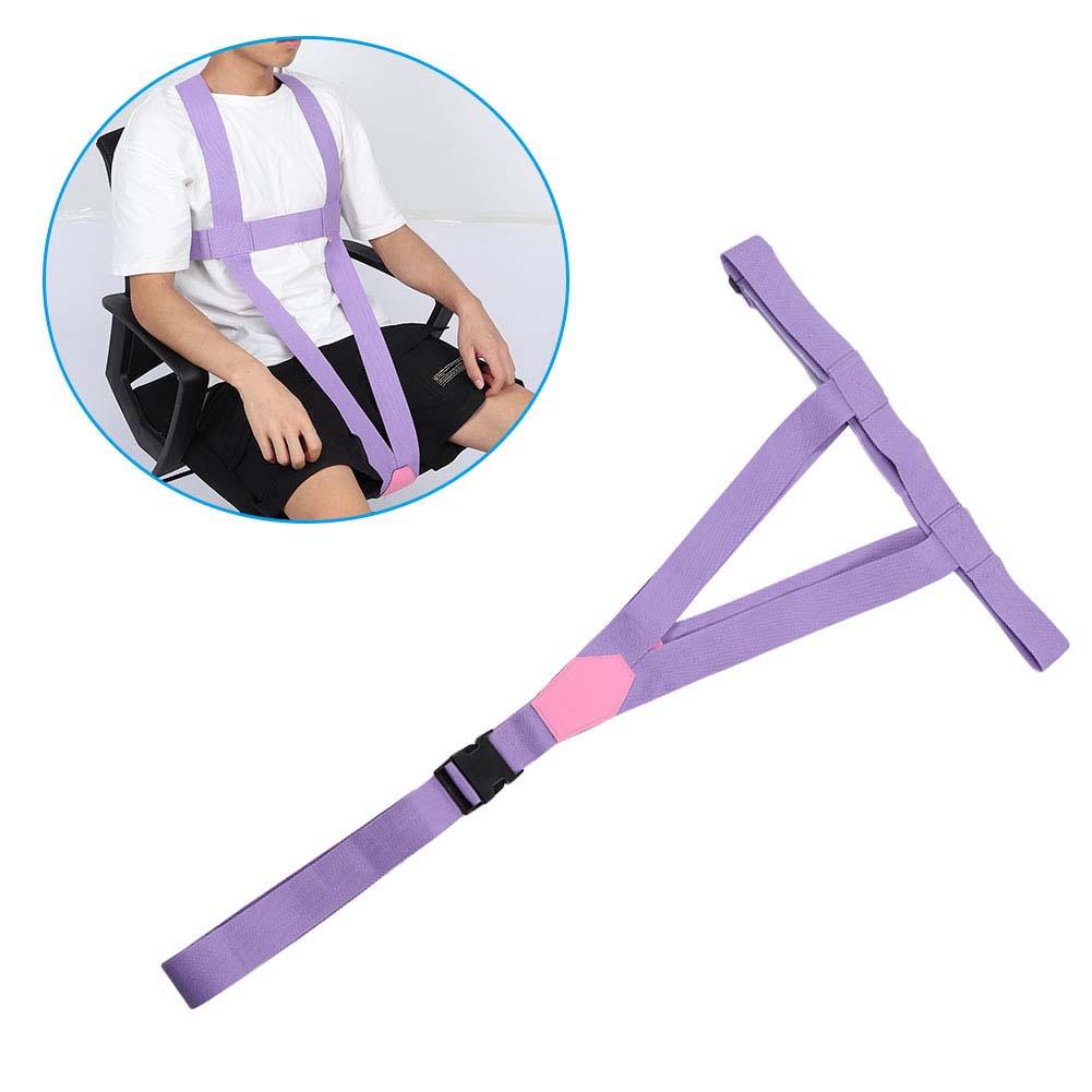 Wheelchair Seat Anti Slip Belt Restraint Harness Safety Strap Constraint Band