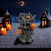 Halloween Pumpkin Tree Monster Figurine,Vintage Resin Statue for Home,Office Decor, Perfect for Holiday Display for Christmas,halloween Decorations