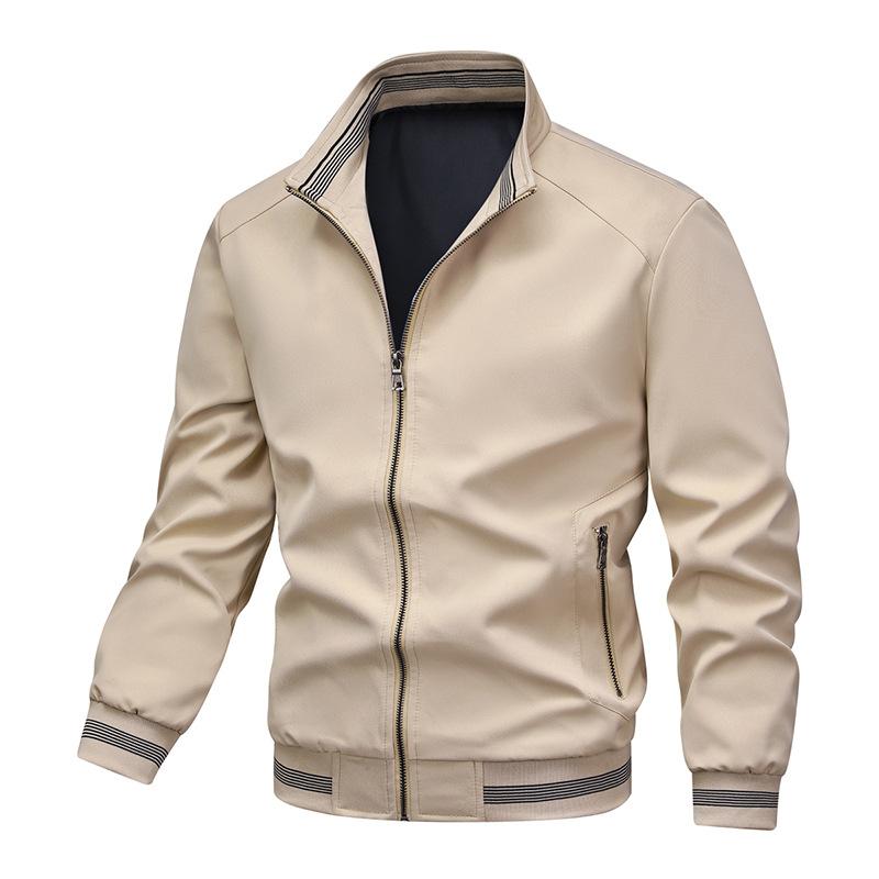 

Новые мужские куртки на весну и осень для занятий спортом на открытом воздухе, свободные повседневные деловые куртки для мужчин M