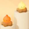 Campfire Nightlight Night Light Dimmable Bedroom for Children Kids Nursery Sleeping