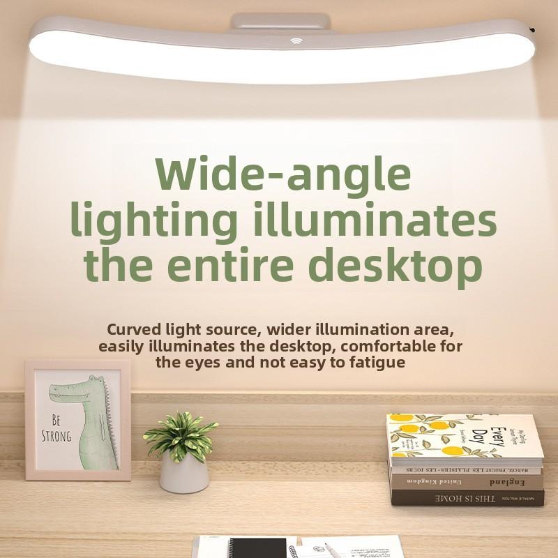 Modern Minimalist Led Desk Lamp With Touch Control And Dimmable Light For Study And Makeup