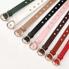 Non-punching Love Hollow Belt Women's Versatile Sweet Girls Sweater Skirt Decorative Belt