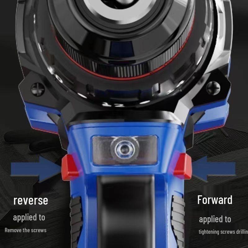 Brushless High-Power Lithium Battery Electric Drill & Screwdriver with Pure Copper Motor