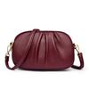 Women's Pleated Crossbody Bag Three Layer Zipper Large Capacity Able Versatile Casual Premium Top Shoulder Bag