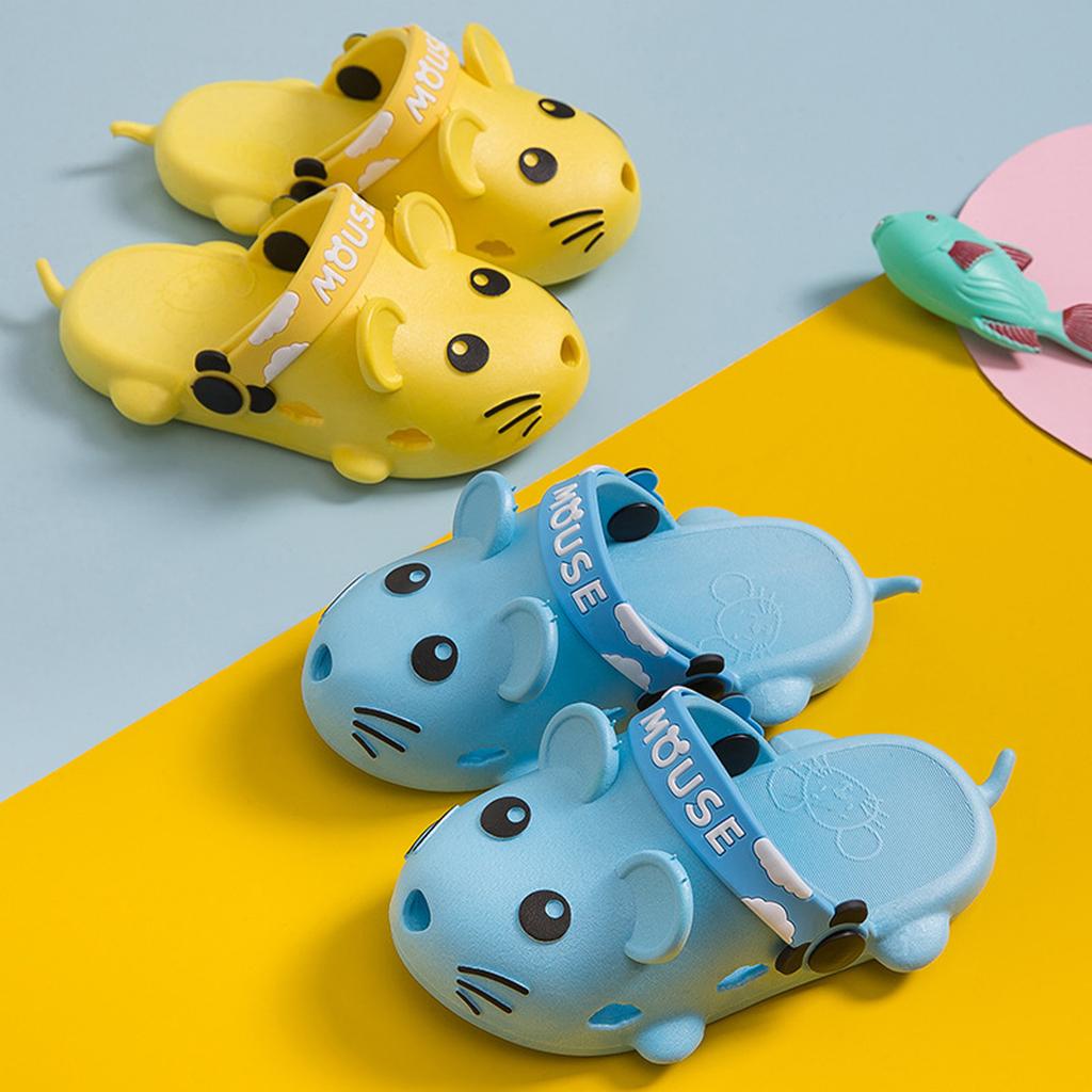 Summer Children's Cartoon Cute Baby Little Mouse Baotou Non- Slippers
