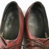 Vintage Stafford Wholecut Schuhe vor den 1980er Jahren Burgunder Größe 11D (Ca.. 28.529.5cm) Herren(GEBRAUCHT)