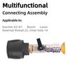 Car accessories water gun High  portable pressure washer Valve Multifunctional Connecting Assembly for M22-14,Karcher,Lavor,Bo