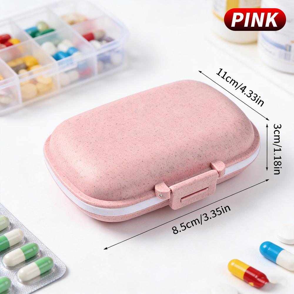 Multifunctional Portable Pill Box Weekly Medicine Organizer for Home Office Travel