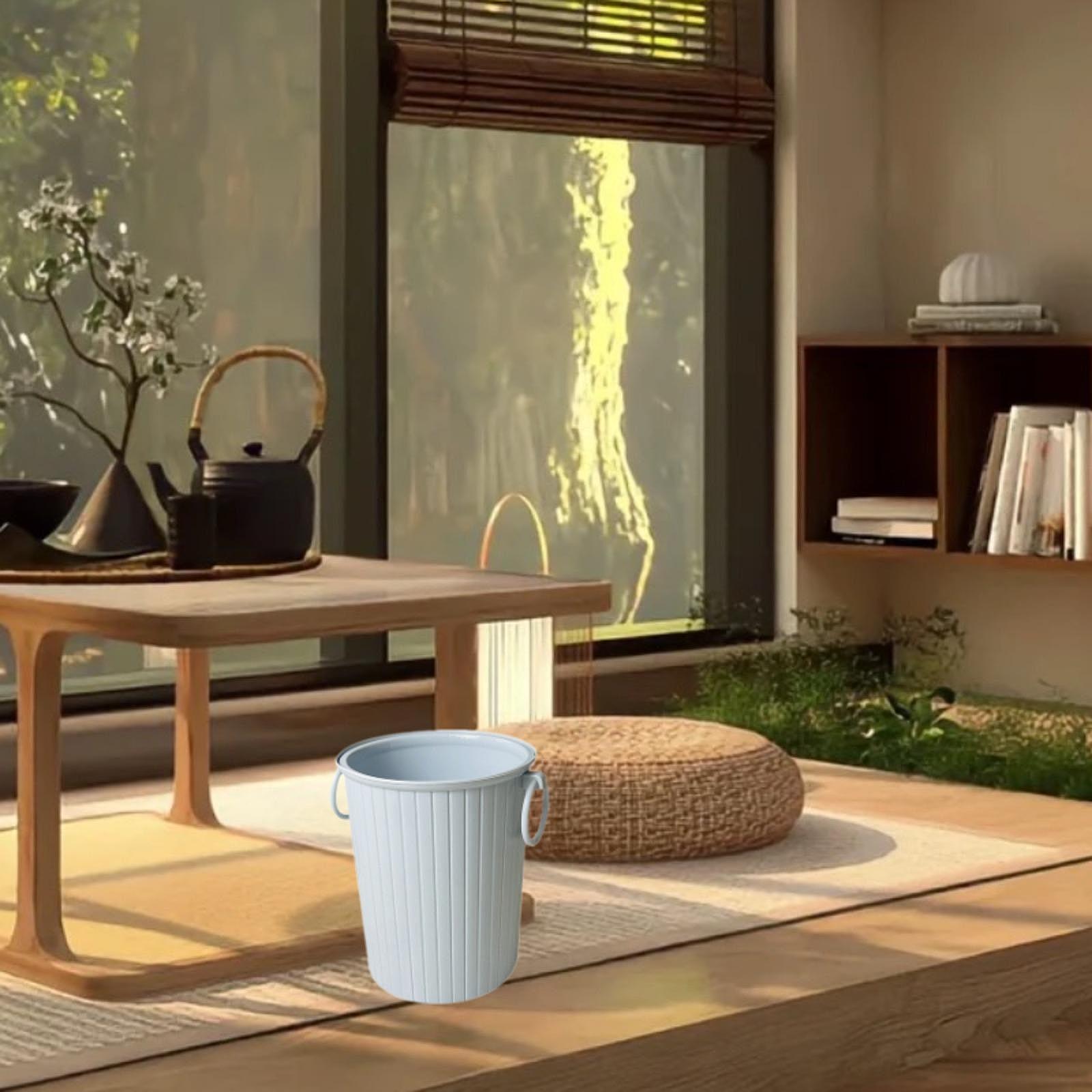 Tea Grounds Drainage Bucket, Waste Water Barrel, Detachable Trash Container, Trash Can for Living Room, Office, Home, серый