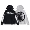 Unisex Hellstar Sports Pullover Hoodie Print Flammen Gesicht Stern Grafik Oversized Hip Hop Streetwear Herren Damen Sweatshirt