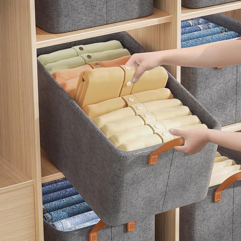 Miflame Foldable Drawer Clothes Storage Baskets