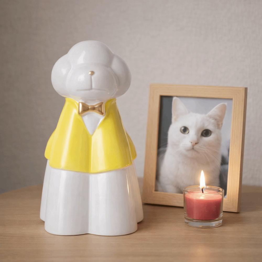 Moisture-proof Pet Memorial Urn Dog Shape Cat Funeral Urn Pet Ashes Storage Box  Pet Supplies