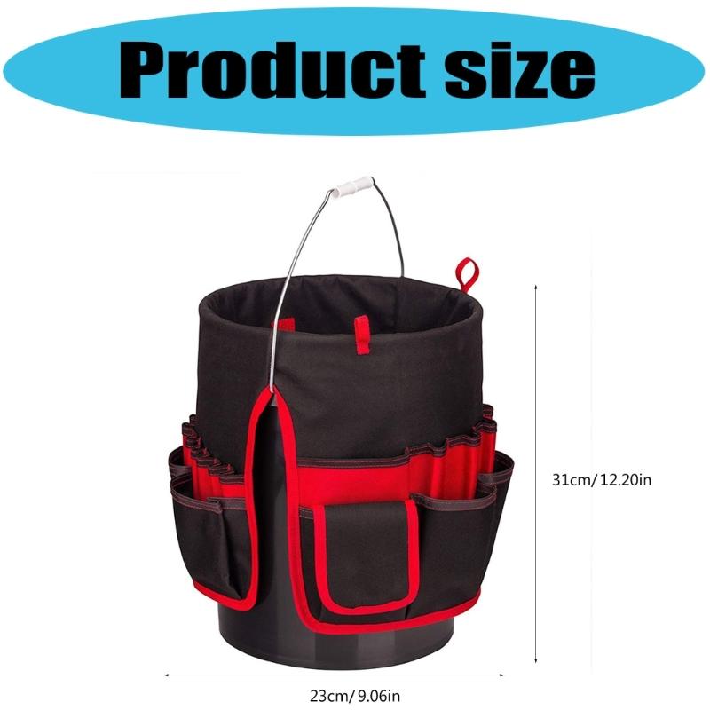 Extra Large Gardening Gear Organizer Bag With Intelligent Compartment Layout Securely Holds Various Tool And Equipment