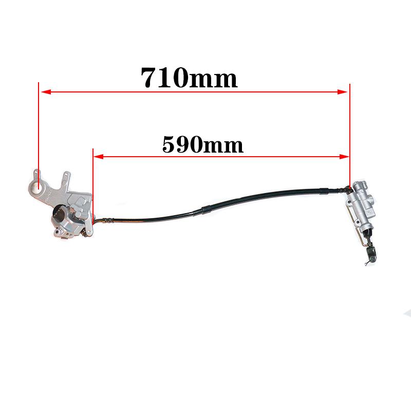 Motorcycle Rear Brake Assembly Disc Upper And Lower Pump Calipers For CR CRF BSE Kayo T6 K6 250 300 Cross-country