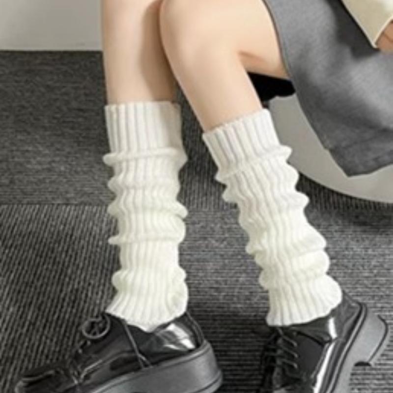 Women's Wool Knitted Foot Cover Arm Long Socks Autumn Winter Crochet Heap Sock