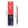12Pcs Erasable Pencils Pre Sharpened for Checking Coloring Checking Pencils Red and Blue Pencils Double Colored Pencil