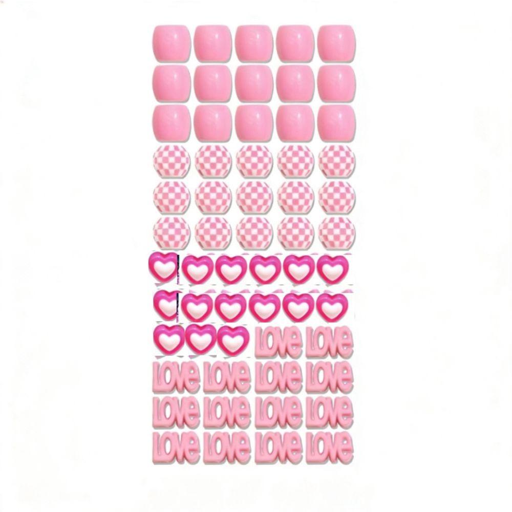 DIY Colorful Hair Beads Kits Multi-Color Dreadlock Braids Decor Acrylic Dreadlock Beads  Women Style 15