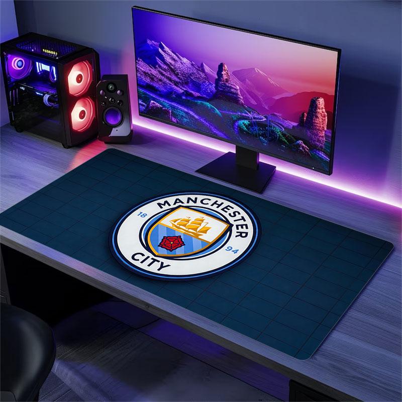City Large Gaming Table Cushion Non-slip Laptop Tablet Big Mousepad XXL Mat Mini PC Playmat With Lock edge