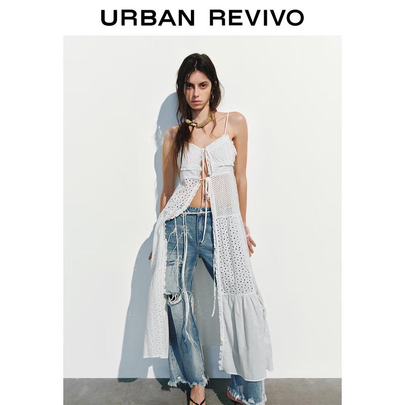 

Платье макси с оборками в балетном стиле, с вырезами и бретелями XL