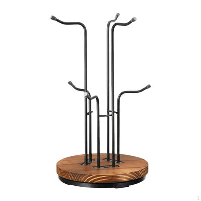 Coffee Cup Holder Mug Hanger Display Metal Rack Tree for Countertop Living