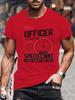Yes Officer I Saw The Speed Limit I Just Didn't See You T-Shirt for Men Women Funny T Shirt Humor Tee Shirt Mens Clothing Tees