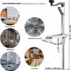 Cast Steel Commercial Can Opener 47cm Industrial Table Mount Bottle Tin Opener Heavy-Duty Manual Canned Fruit Bottle Opener