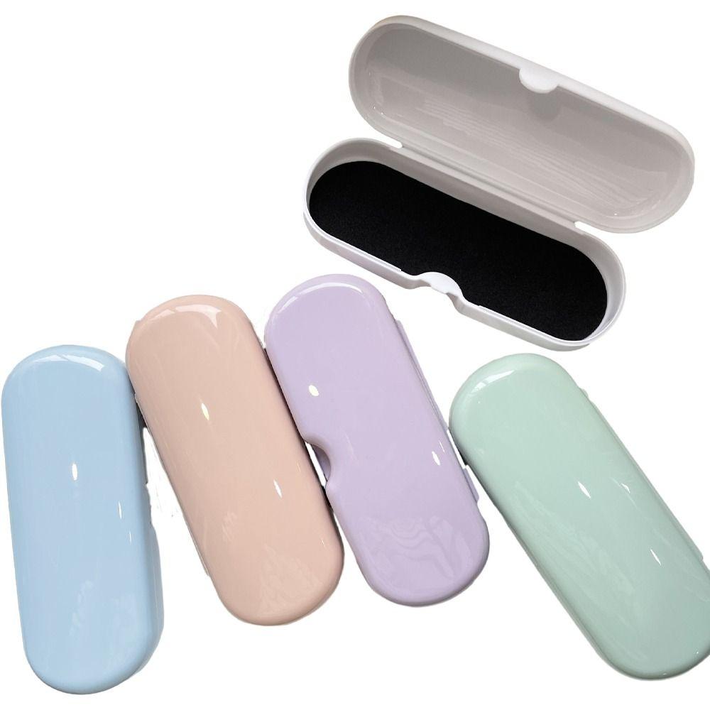 Solid Color Glasses Case Waterproof Eyeglasses Holder Portable Plastic Sunglasses Box  Daily
