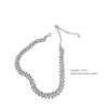 Luxury Fashion Full Rhinestone Choker Necklaces for Women Geometric Crystal Necklaces Weddings Jewelry Party Gifts